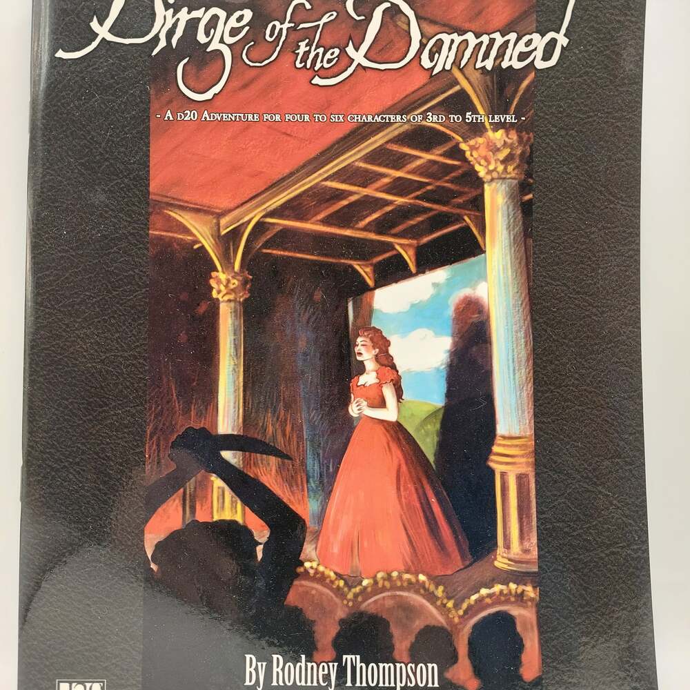 Dirge of the Damned Bleeding Edge Adventure #3 D20 RPG Module